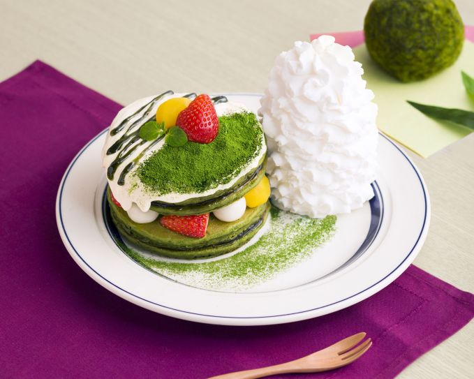 宇治抹茶のティラミスパンケーキ