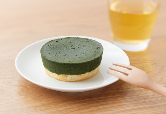 無印良品の「宇治抹茶ケーキ」