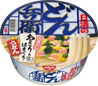日清のどん兵衛 あさりとはまぐりのW貝だしうどん