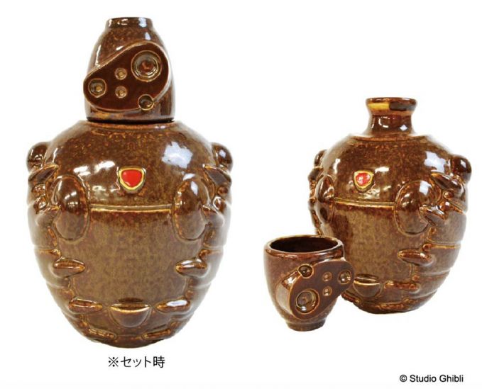天空の城ラピュタ 徳利おちょこセット ロボット兵で乾杯