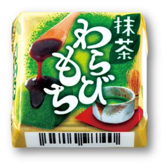 チロルチョコ〈抹茶わらびもち〉