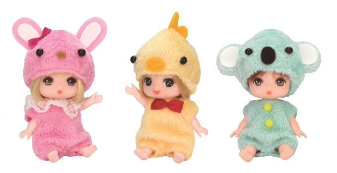 みつごのあかちゃん「かこちゃん」「みくちゃん」「げんくん」