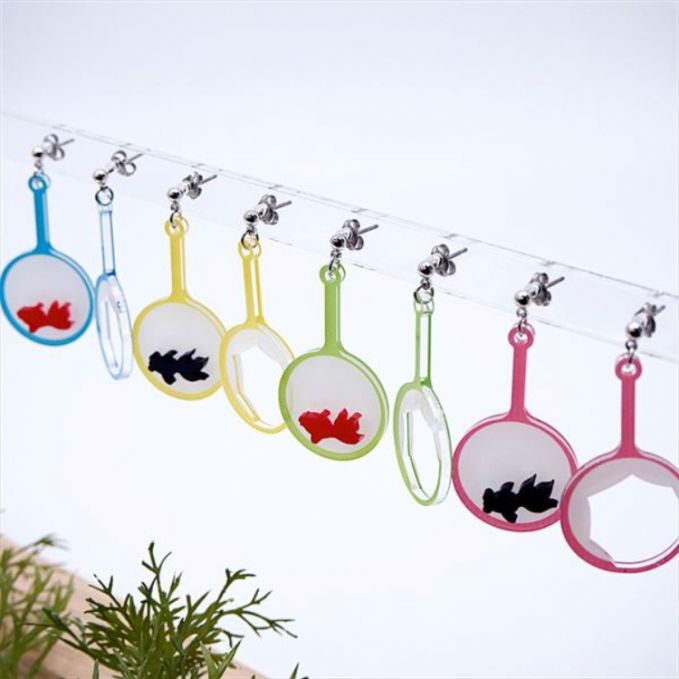 biite「金魚すくいピアス」