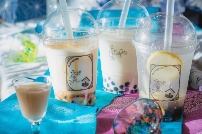 甘酒タピオカミルク