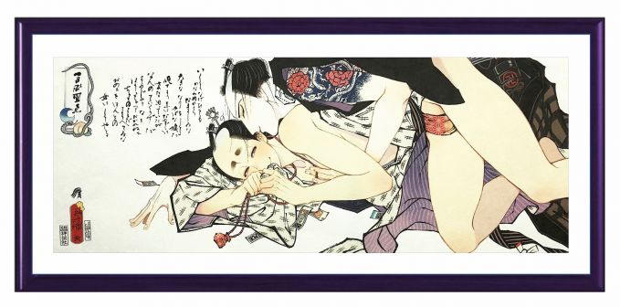 百と卍 江戸浮世絵木版画
