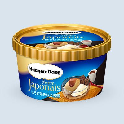 ハーゲンダッツ ジャポネ　ほうじ茶きなこ黒蜜