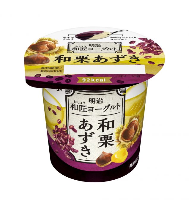 明治和匠ヨーグルト　和栗あずき