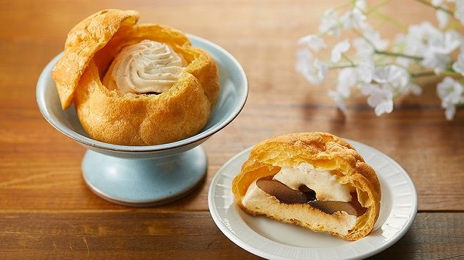 ローソンストア100「きなこわらび餅シュー」