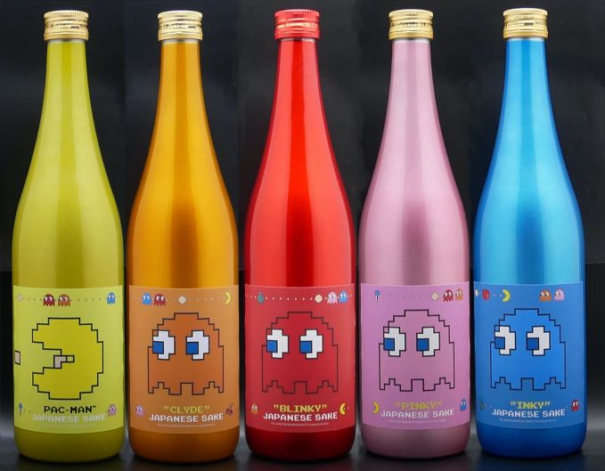 パックマン日本酒シリーズ