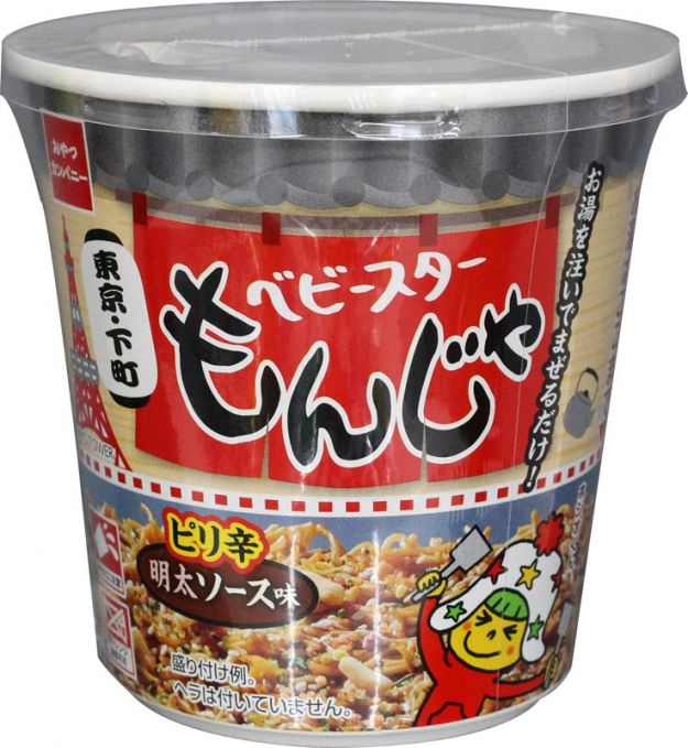 ベビ―スターもんじゃ（ピリ辛明太ソース味）