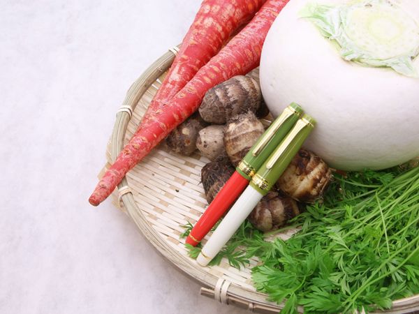 万年筆・京野菜シリーズ