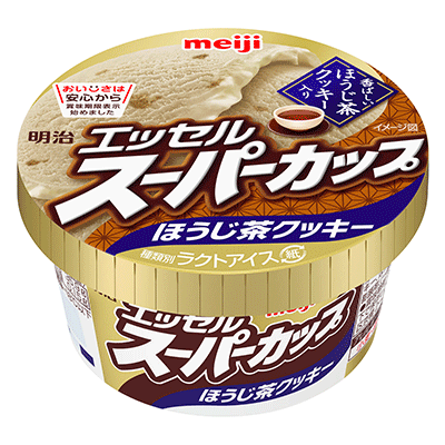 明治 エッセルスーパーカップ ほうじ茶クッキー