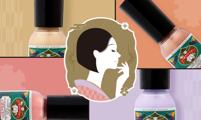 胡粉ネイル 輝かシリーズ ―4種の春色―