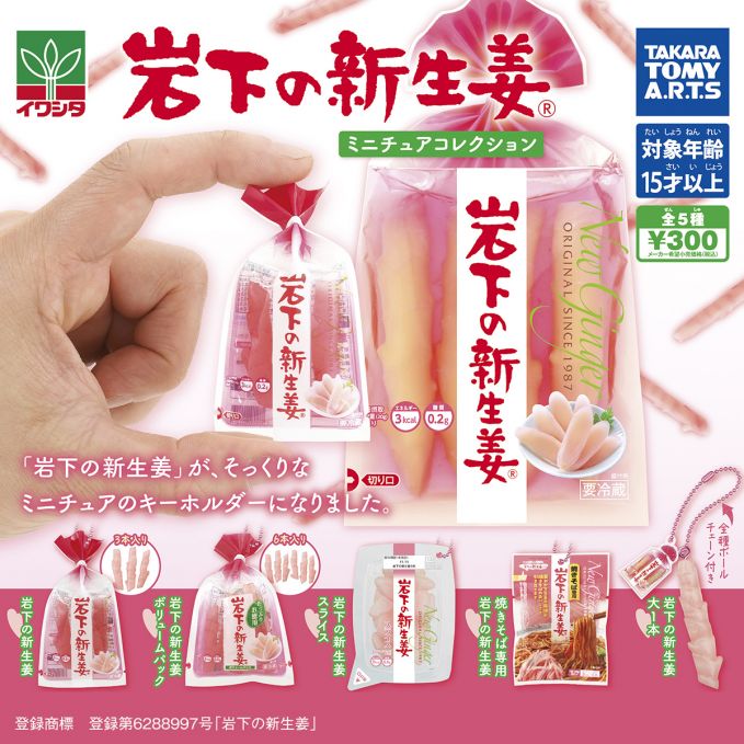 岩下の新生姜 ミニチュアコレクション