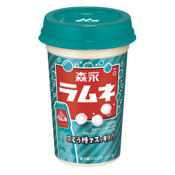 カップ飲料の「森永ラムネ」