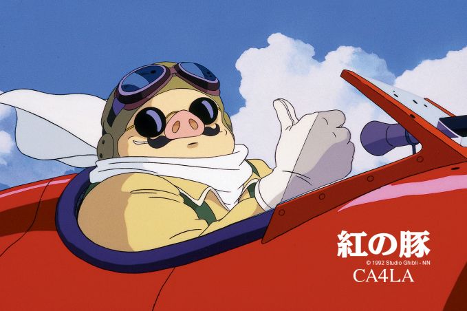 「紅の豚」×「CA4LA」コラボアイテム