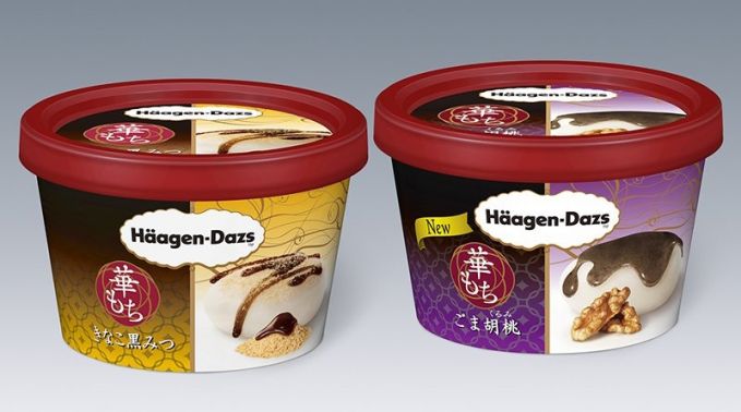 ハーゲンダッツ ミニカップ 華もち きなこ黒みつ＆ごま胡桃