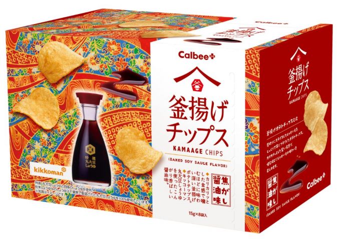 釜揚げチップス焦がし醤油味
