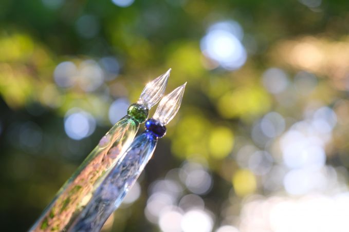 ガラスペン「六花・月朧」