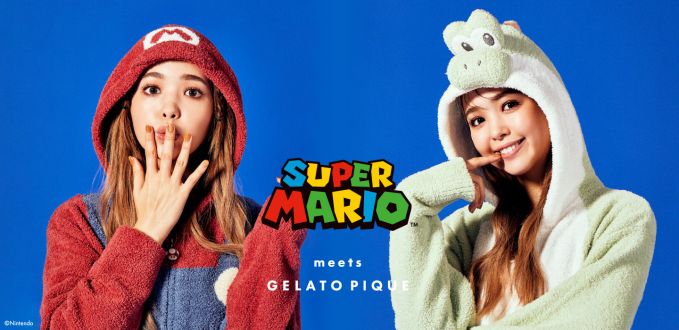 gelato pique(ジェラート ピケ)『SUPER MARIO』コレクション
