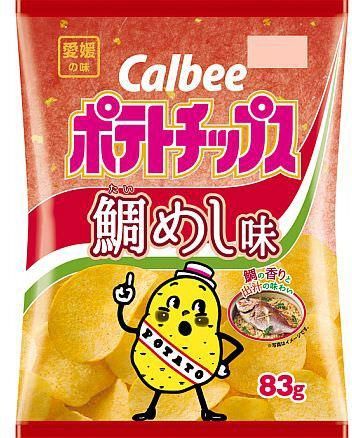 ポテトチップス　鯛めし味