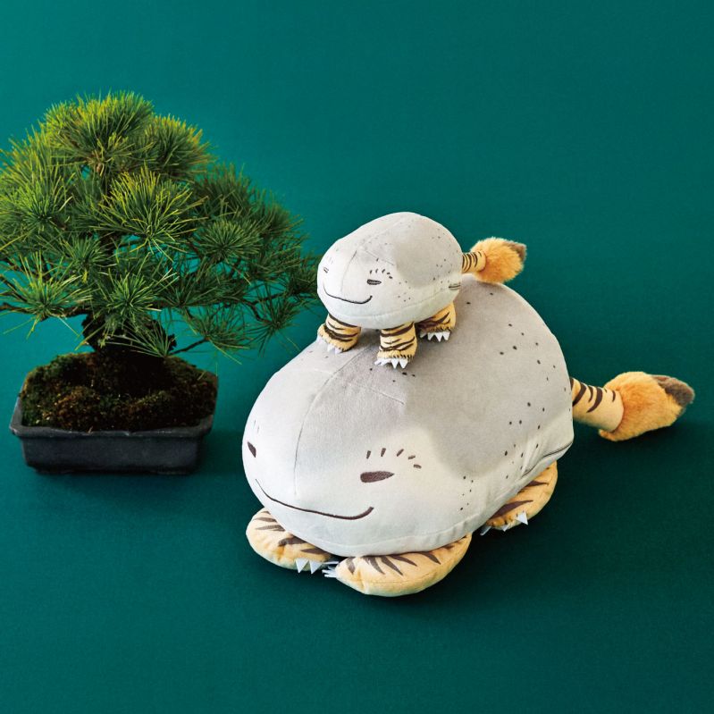 虎子石もっちりポーチ＆おすわりクッション