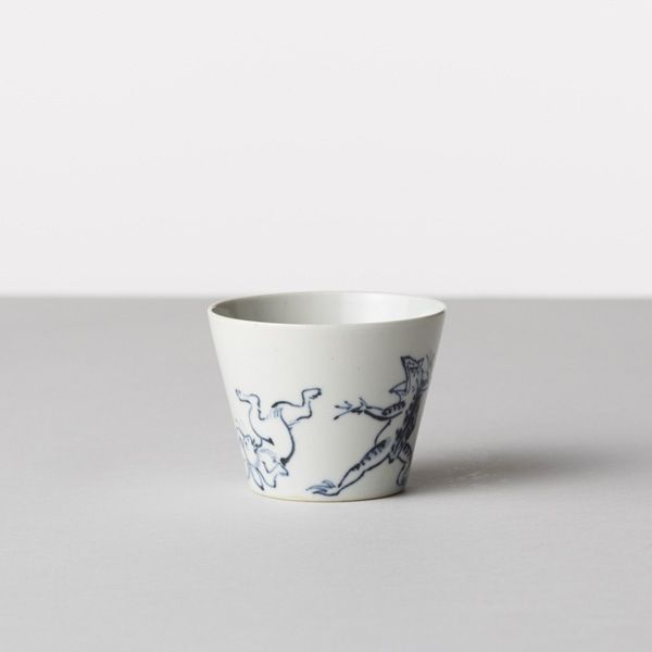 蕎麦猪口大事典　鳥獣戯画