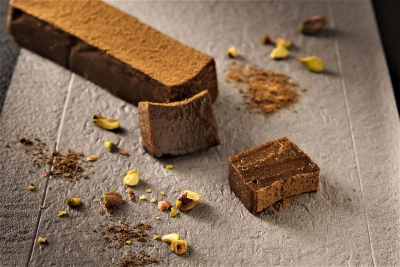 ピスタチオとほうじ茶のテリーヌ