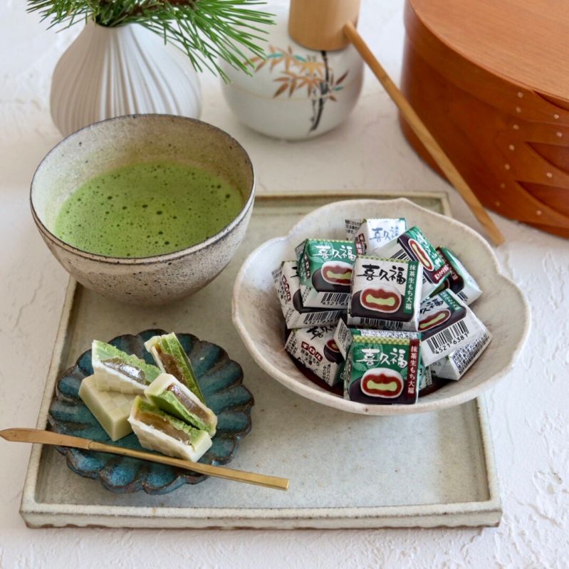 チロルチョコ＜喜久福抹茶生もち大福＞