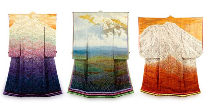 富士山を愛した染色家久保田一竹の世界展