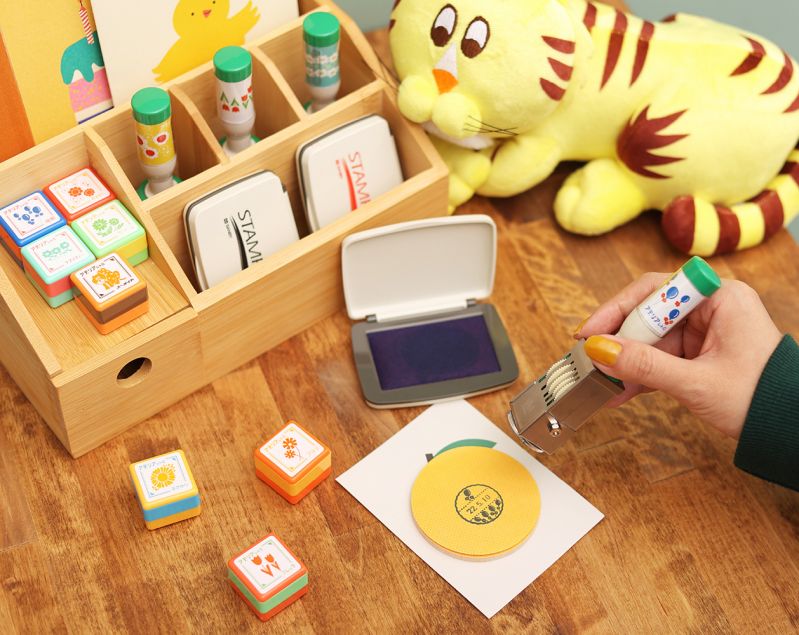 「アデリアレトロ」日付印＆スタンプセット