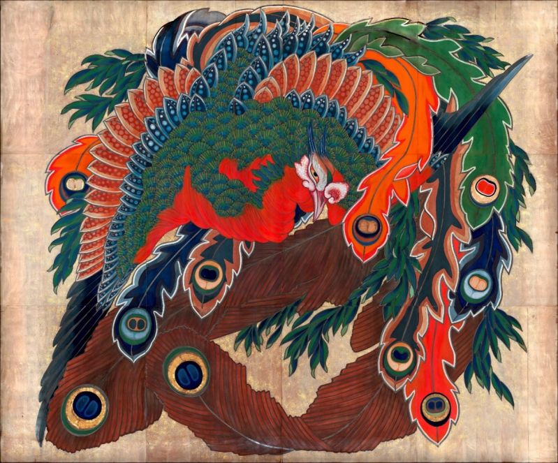 「Digital×北斎」特別展　「大鳳凰図転生物語」