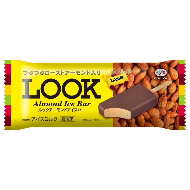 不二家ルックアーモンドアイスバー