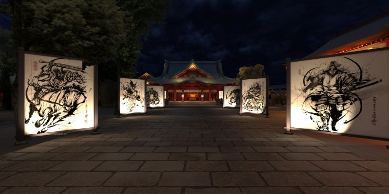 神田明神CG空間