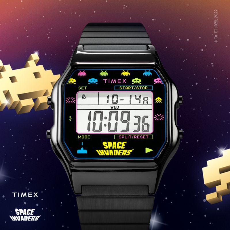 タイメックス 80 × スペースインベーダー ウォッチ