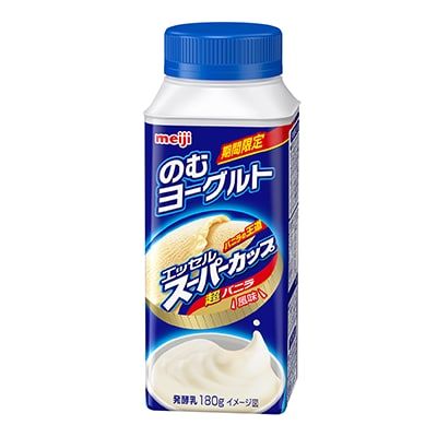 明治のむヨーグルト エッセルスーパーカップ超バニラ風味