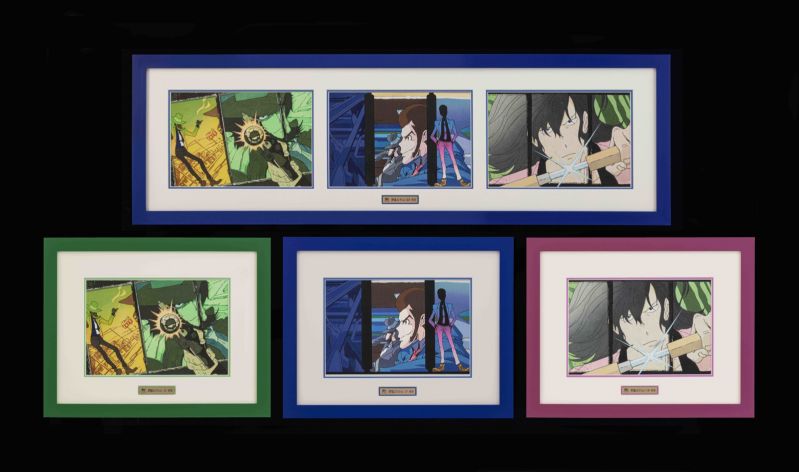 ルパン・次元・五ェ門の浮世絵