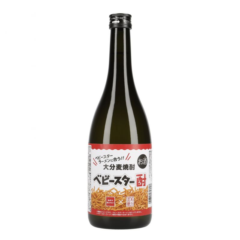 ベビースターラーメンに合う大分麦焼酎 ベビースター酎