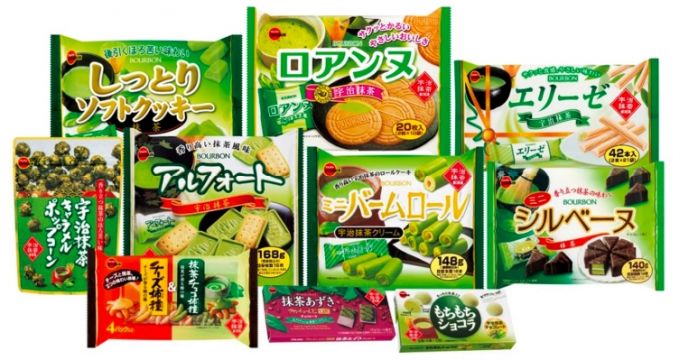 ブルボンの抹茶フェア