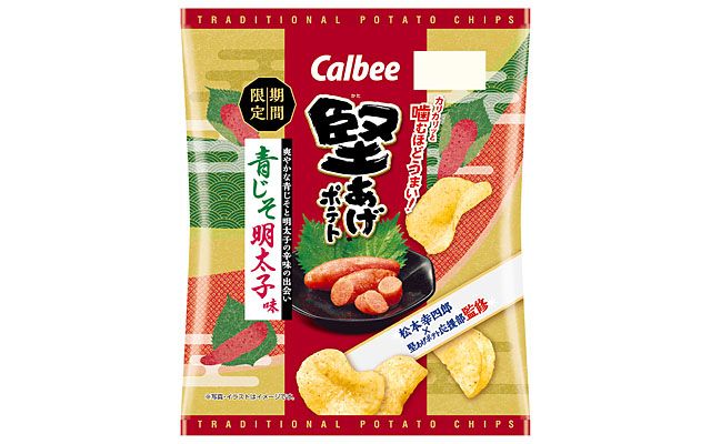 堅あげポテト 青じそ明太子味