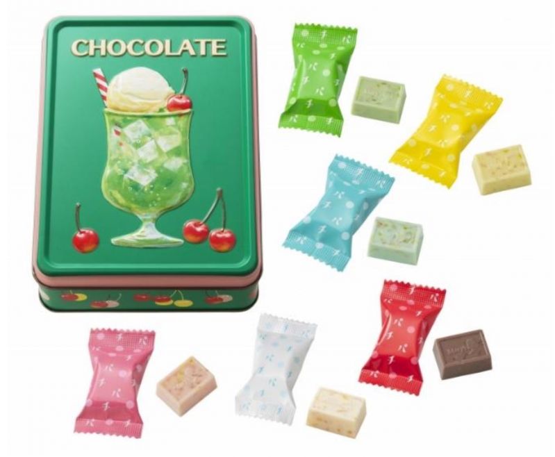はじけるキャンディチョコレート。