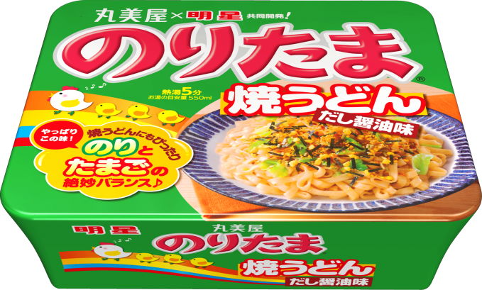 明星 のりたま 焼うどん だし醤油味