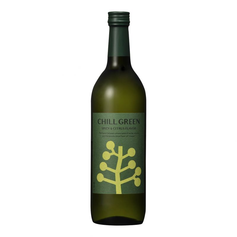 ボタニカル系麦焼酎「CHILL GREEN spicy & citrus」