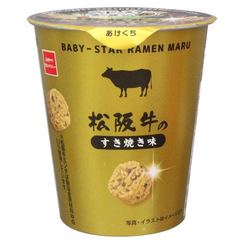 BABY-STAR RAMEN MARU（松阪牛のすき焼き味）
