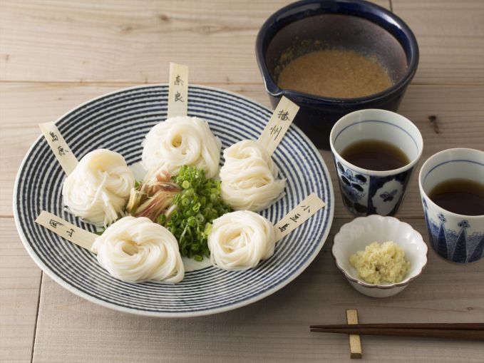 そうめんくらべ