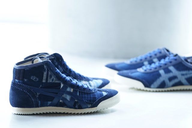 オニツカタイガー「NIPPON MADE 弓浜絣」