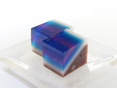 七條甘春堂の季菓「天の川」
